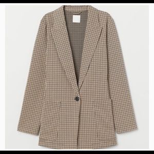 H&M Houndstooth Blazer
